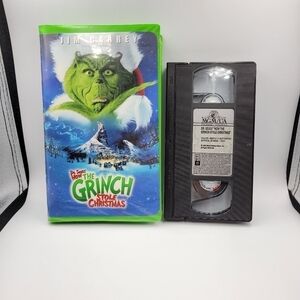 Vtg Dr Suess How the Grinch Stole Christmas VHS Tape
